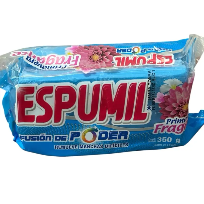 Poder Soaps Espumil Fusion de Poder Laundry Bar Soap with Fabric Softener Added ...