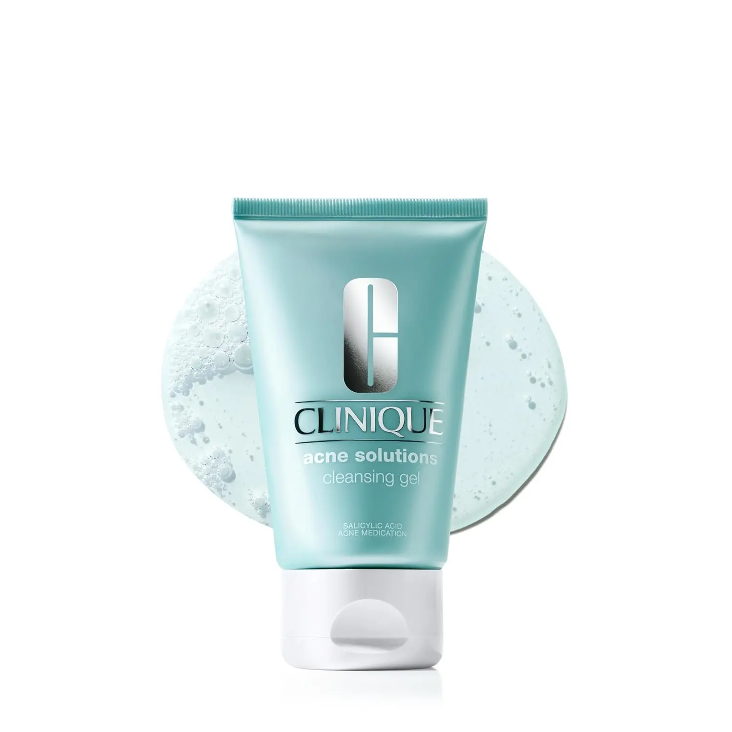 Clinique Acne Solutions Oil Control Cleansing Gel with 2% Salicylic Acid For Acne-Prone Skin, 4.2 Fl Oz