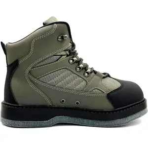 Pro Fishing Wading Boots for Men with Felt Bottom Wader Boots for Fly Fishing  Grips Rustfree Eyelets
