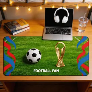 Extra Large 80×30cm Mouse Pad, Green Lawn Pattern, Perfect for Gaming & Office, Non-Slip Base + Stitched Edges, The Centerpiece of Your Desktop