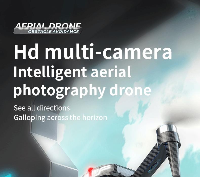 Aerial Drone C13s Pro 2026 - GPS Positioning, 4K UHD EISCamera, 5G WiFi FPV, Brushless Motors, Optical Flow Hover,Intelligent Obstacle Avoidance, Auto Return, 360° Stunt Roll,Two Batteries