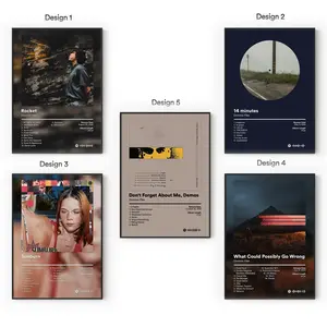 [Sale Up To 40%] [Unframe] Dominic Fike Album Posters, Alternative Pop Rock Wall Art, Indie Bedroom Music Aesthetic Decor, Modern Album Cover Artwork, Gift for Fans