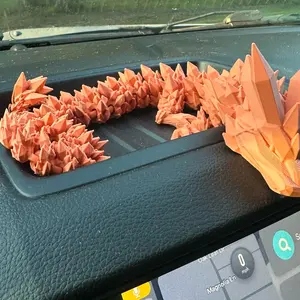 3d printed Crystal dragon - mystery dragon