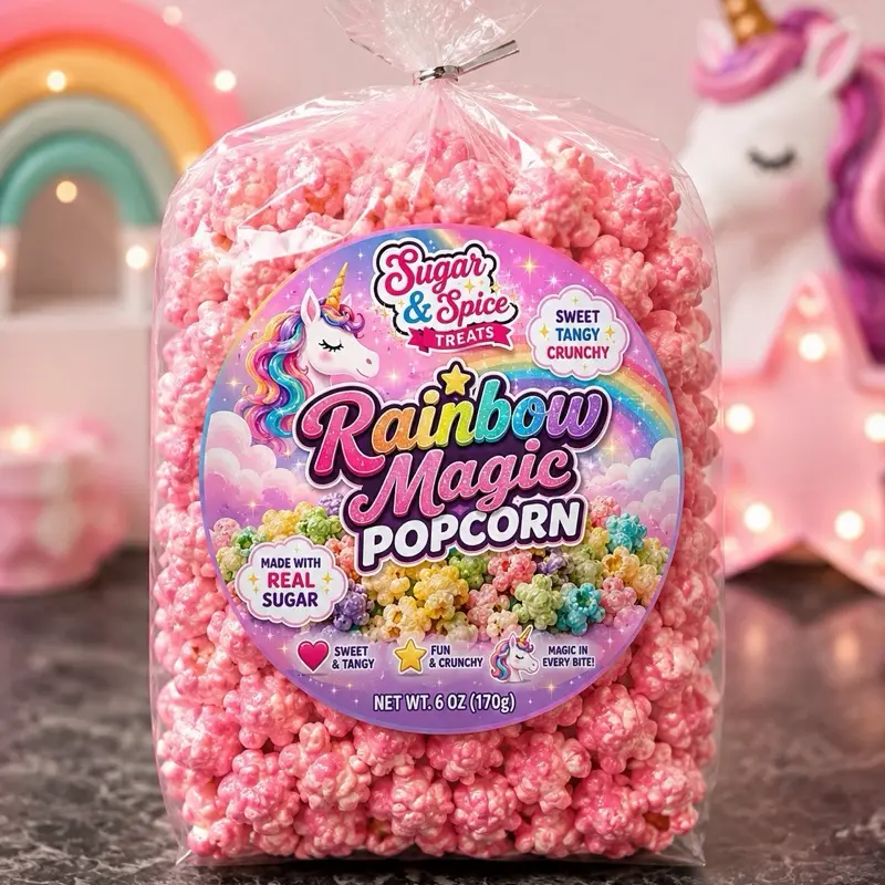Rainbow Magic Popcorn