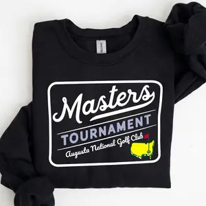 2026 Masters Tournament Sweatshirt – Augusta Golf Crewneck, Vintage Golf Pullover, Unisex Long Sleeve Shirt for Men & Women
