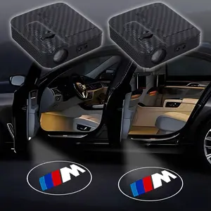 2pcs Door Opening Sensing Lights, Floor Illumination Light, Car Greeting Lights for Bmw X1 X3, Auto Accessories, Atmosphere Lighting