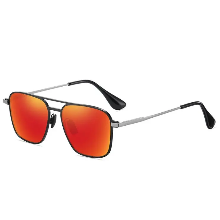 SUNGAIT Polarized Retro Square Aviator Sunglasses for Men  display picture 3