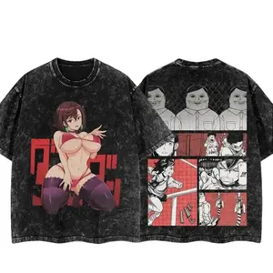 Dandadan Momo's Super Naturals F&B Vintage Unisex Oversize Anime Manga Cotton T-shirt, Graphic Tee, Anime Lover, Anime Merch Fan, Outfits Men, Boys Merch