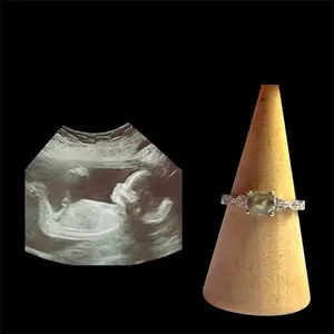 “Rylee” Ultrasound Photo Keepsake Ring