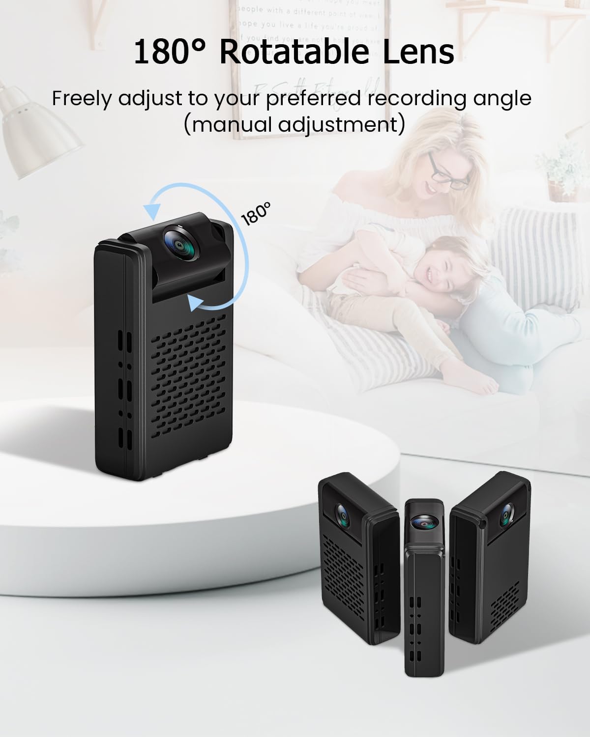 L31 Hidden Mini Security Camera WiFi Wireless Motion Detection Indoor Surveillance Nanny Cam Home Baby Pet Monitor Cloud SD Card Recording with Infrared Night Vision Spy High-Definition Recorder Magnetic Rechargeable L31 Hidden Mini Security Camera WiFi Wireless Motion Detection Indoor Surveillance Nanny Cam Home Baby Pet Monitor Cloud SD Card Recording with Infrared Night Vision Spy High-Definition Recorder Magnetic Rechargeable