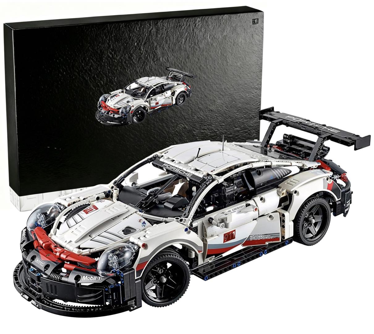20 inches car building set, 1580 pieces, Race Car Model Kit - Building Set for Adults, Ages 18+ with Realistic Features - Gift for Birthdays #Summervibes