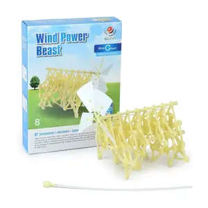 Wind Power Automotion ,Mini Strandbeest ,Model Kit (Wind Power DIY-Beast), Interesting and Creative ,Gift for Birthday Holiday
