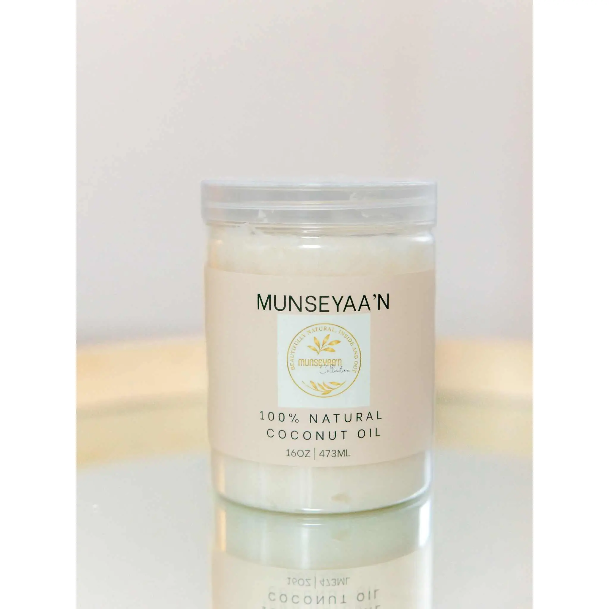 Organic Coconut Oil, Nourishing Cosmetic Body Care Moisturizer for Bath & Massage, Soothing