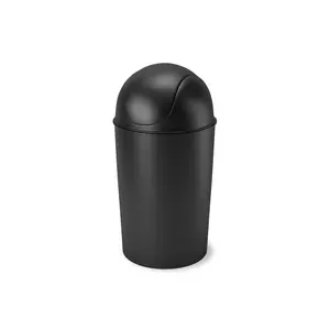 Umbra Grand Trash Can, 10-Gallon Swing-Top Kitchen Trash Bin with Lid, Durable for Home & Office - 1 Pack Bin Box