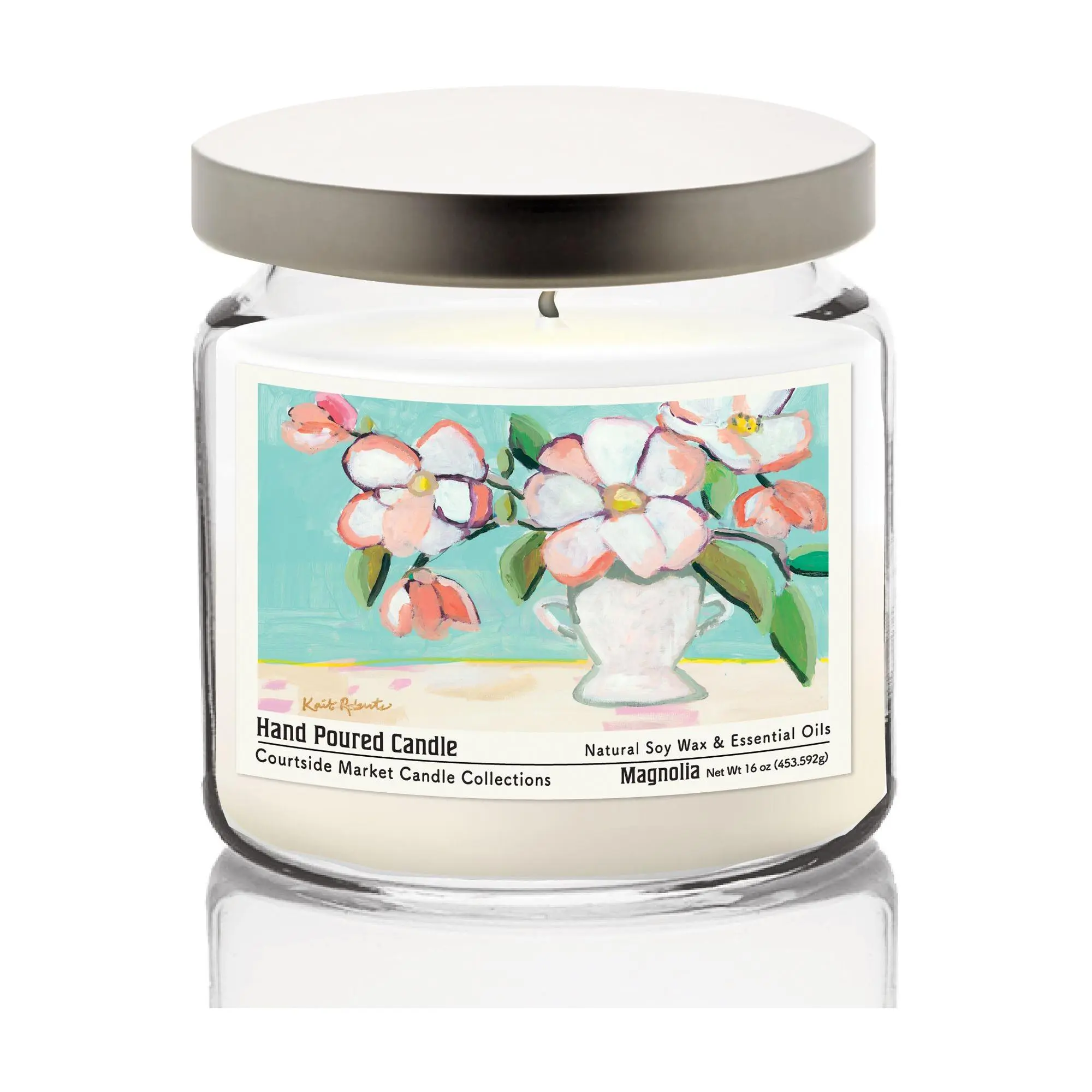 Courtside Market True Affection Candle Glass Jar 16 oz