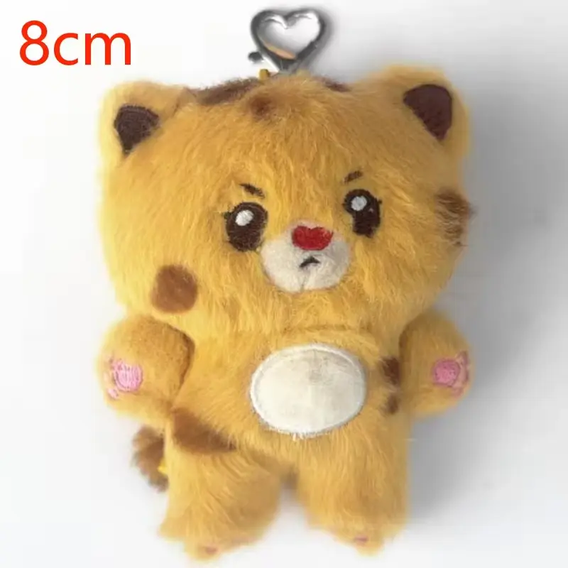 New Wonhee Moka Keychain Plush Pendant Toy CuteIroha Minju Iroha Cos Animal Keychain Stuffed Doll Backpack Pendant Fans Gifts