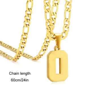 Stainless Steel Number 0-99 Necklace for Men & Women, Sports-Inspired Basketball Football Jewelry, Minimalist Everyday Chain, Personalized Party Gift