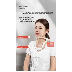 New adjustable height, neck support, anti-head lowering, neck fixing support frame, anti-cervical spine tilt forward, anti-cervical lines breathability Healthcare Tool Brace