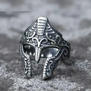 New 316L Stainless Steel Rings Viking Odin Celtic Knot Rune Thor Hammer Amulet Fashion Jewelry Gifts