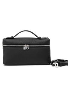 women's solid color zipper handbags, fashionable handbag with detachable strap, casual versatile stylish crossbody purses for daily used, leather satchel, sling purse, trendy minimalist double zipper purse