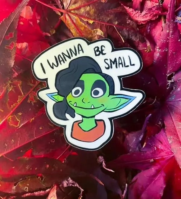 Goblin D&D TTRPG Individual Sticker