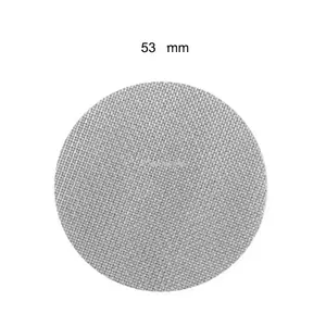 51/53/58Mm Reusable Coffee Filter Screen Heat Resistant Mesh Portafilter Barista Coffee Making Puck Screen for Espresso Machine macroupta