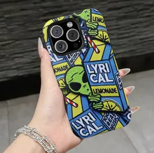 Lyrical Lemonade Alien Juice Box Phone Case, For Iphone 17, 16, 15, 14, 13, 12, 11 GIft For HIm, For Her
