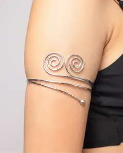 I'm Spiraling Arm Cuff