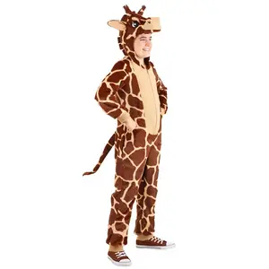 Kid's Giraffe Jumpsuit Costume
