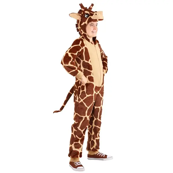 Kid's Giraffe Jumpsuit Costume