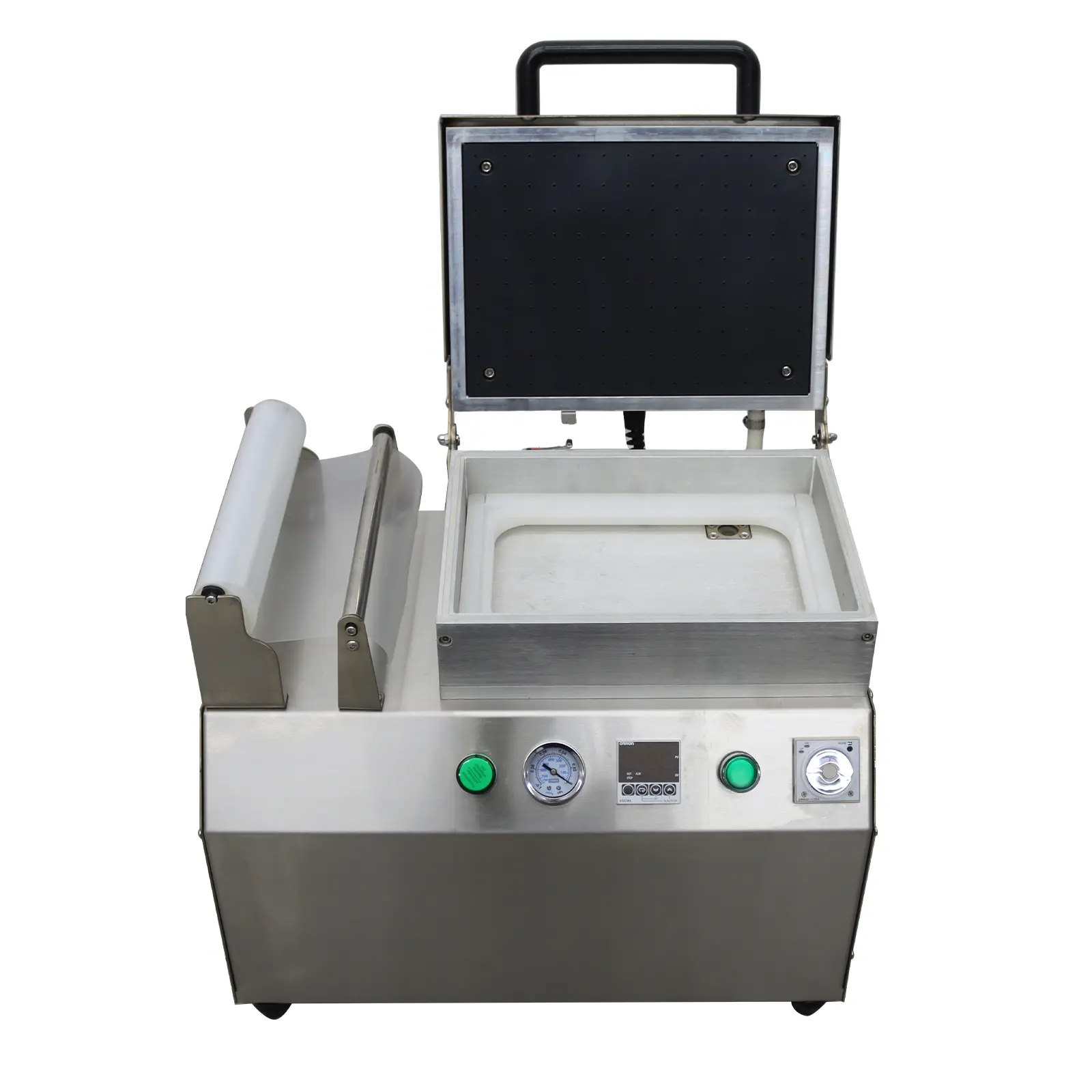 YOKOMA Bench Vacuum Fitting Machine 110V/60HZ 1KW Model 240T, Desktop Packaging Tool For Fruit, Fresh Meat And Cooked Food Packing