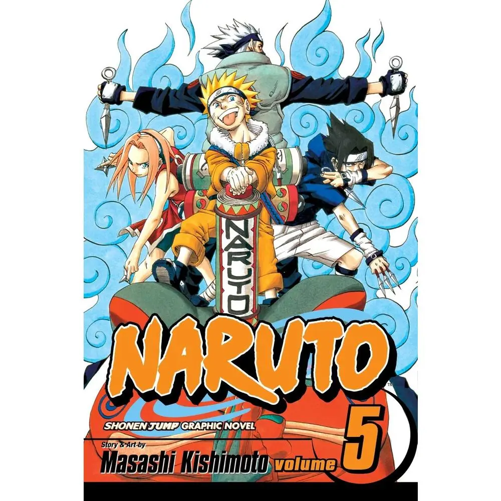 USED Book - Naruto, Vol. 5: The Challengers by Kishimoto, Masashi (Paperback) - english