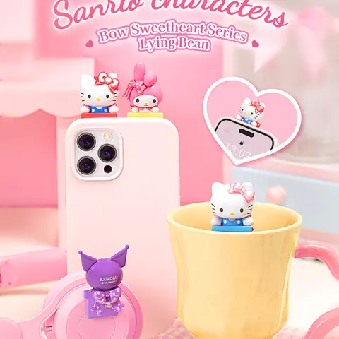 Sanrio characters x MINILIKE Bow Sweetheart Series Lying Bean blindbox