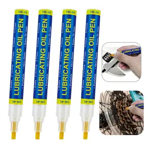 Precision Oil Pen - 5W-40 Multi-Purpose Oil Applicator for Hinges, Doors, Bike Chains & Locks
