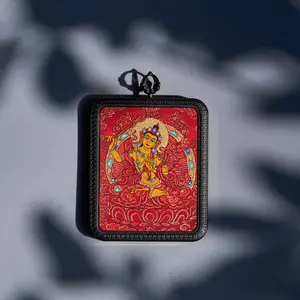 Yellow Dzambhala & Manjushri | Abundant Merit & Wisdom