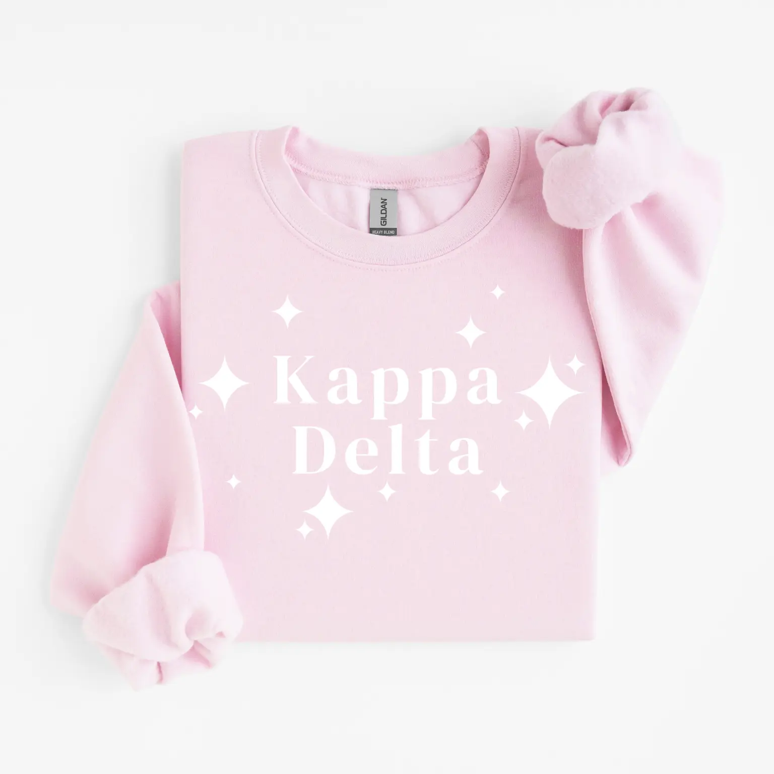 Kappa Delta White Stars Sweater