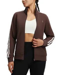 baleaf Women's Fleece Running Jackets Full Zip Warm Sweatshirts Jackets Winter Cold Weather Workout Athletic Sports Leisure Inner Layer Thermal