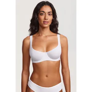 DOBREVA Women's Underwire Balconette Bra No Padded DOBREVA Women's Underwire Balconette Bra No Padded