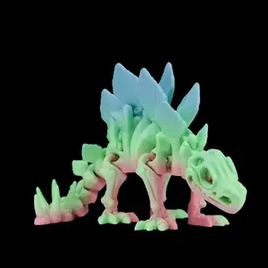 Flexi Skeleton Stegosaurus 3d Print