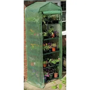 212 MAIN 5-Tier Heavy-Duty Greenhouse, Gardman Usa R700 Grow Tent System for Home Improvement & Garden Seed Starting, Compact
