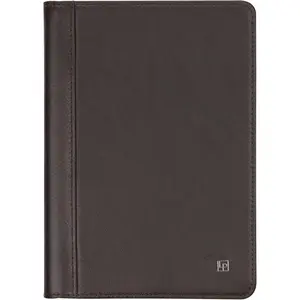 Refillable Journal, Bureau Brown Full-Grain Leather Notebook Cover with Insert, 160 Blank Pages, 120 gsm Acid-free Paper, Blank, Lined, Dotted Refills , 8" x 5.75" Insert Size