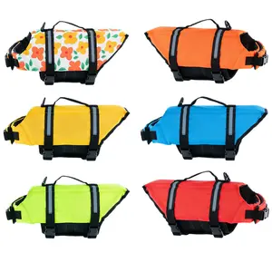 Dog Life Jacket, Pet Swimming Safety Vest for Small, Medium & Large Dogs, Summer Outdoor Water Sports Swimming Suit