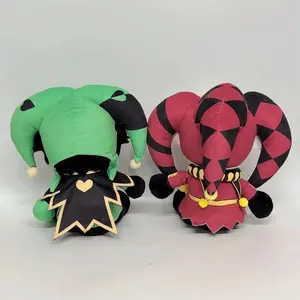 27cm Game Pierrot Plushie Freak Periphery Circus Plush Stuffed Doll Toys Pillow Room Decoration Xmas Gift