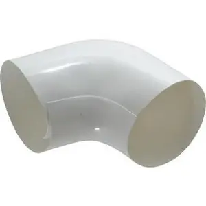 Made in USA PVC 90° Elbow Pipe Insulation Fitting, #9-90 Plumbing Valve & Part