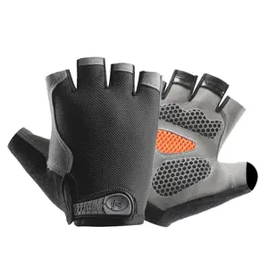 Unisex Fitness Gloves — Weightlifting Gloves with Superior Grip. Lightweight, Half-Finger Gloves for Summer Outdoor Sports and Cycling; Suitable for Weightlifting, Cycling, Training, Fitness, Rock Climbing, and Rowing outdoorfun