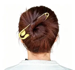 Giant Gold Hairpin – The Must-Have Hair Accessory of the Season