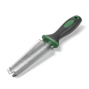 5-in-1   Garden  with Sheath - Heavy Duty Stainless Steel  - Multi-Function Planter, Weeder, , ,  -  Grip for Comfort - Gardening Essential Tool