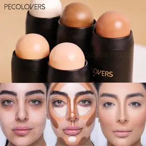 5pcs/set Waterproof Face Bronzer Stick Brightening Concealer Contour Pen Face Foundation Lasting Smooth Contour Shadow Creamy texture Women Cosmetics
