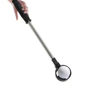 Stainless Steel Golf Ball Retriever, Telescopic Golf Ball Picker, Golf Ball Retriever Tool, Golf Accessories for Men, Creative Golf Gift