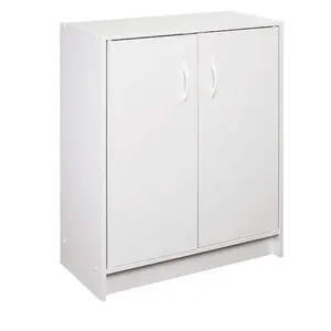ClosetMaid 32 in. H x 24 in. W x 12 in. D White Wood Look 2-Door Stackable Storage Organizer